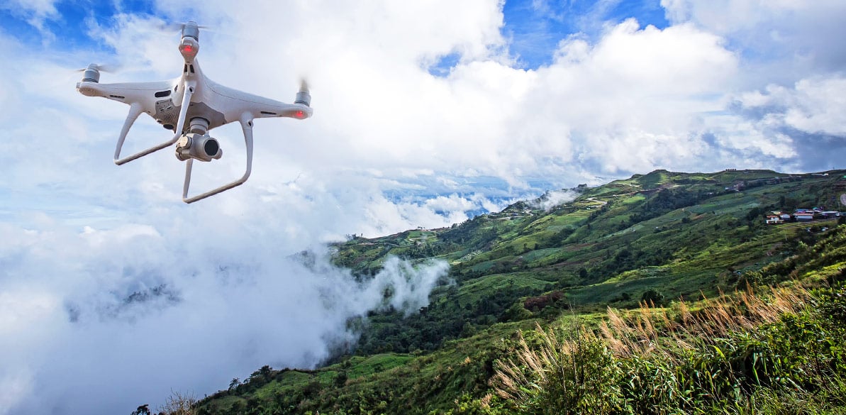 Ensuring Security in Remote Areas with Drone Technology